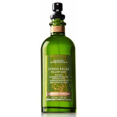 Bath & Body Works Aromatherapy Lemongrass Cardamom Stress Relief Pillow Mist 4 fl oz (118 ml)