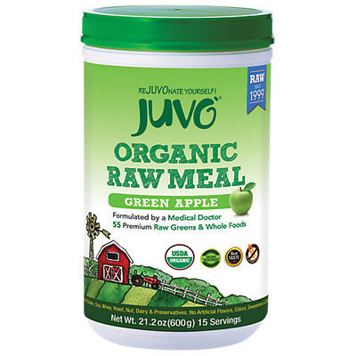 Juvo Inc. - Organic Raw Meal Green Apple - 21.2 oz.