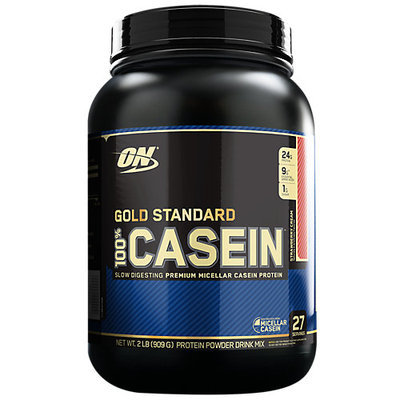 Optimum Nutrition Gold Standard 100% Casein Strawberry Cream 2 lbs