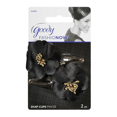 Goody FashioNow Fabric Flower Snap Clips