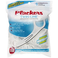 Plackers Twin-Line Dental Flossers, 150Ct
