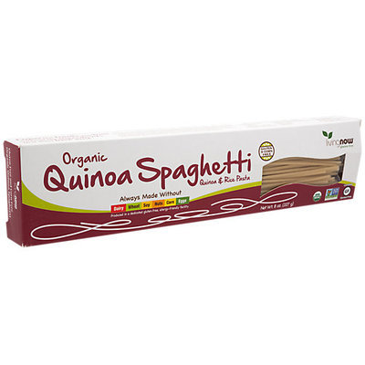 NOW Foods Living Now Organic Quinoa Pasta Spaghetti 8 oz