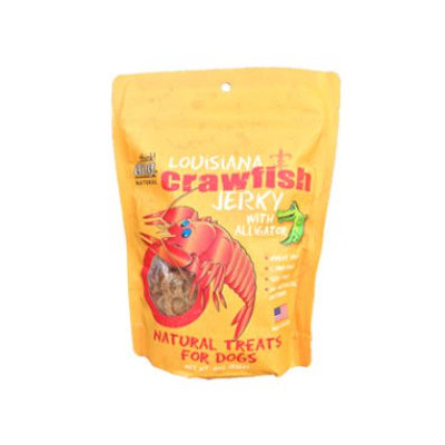 Think Dog Natural Louisiana Crawfish & Alligator Jerky Dog Treats, 6 oz.