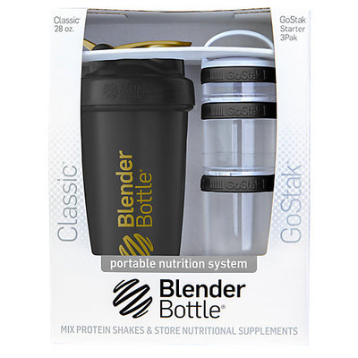 Blenderbottle Blender Bottle Combo Pack Black Gold Black