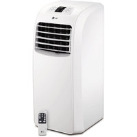 Lg LG LP0814WNR 8,000 BTU Portable Air Conditioner with 9.0 EER, 2.0 Pts/Hr Dehumidification, 200 sq. ft. Cooling Area, Auto Evaporation, 24 Hr. Timer and Remote Control
