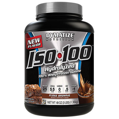 Dymatize Nutrition Iso 100 Fudge Brownie 3 Lb