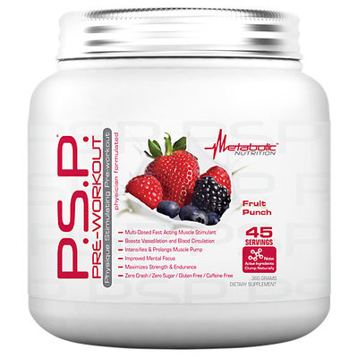 Metabolic Nutrition PSP Pre Workout