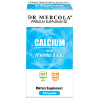 Dr Mercola Calcium with Vitamins D & K2 - 60 Capsules