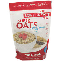 Love Grown Foods Cereal, Super Oats, Nuts & Seeds (6x12 OZ)