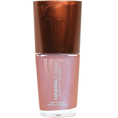Nail Polish Pink Fire Opal Mineral Fusion 0.33 oz Liquid