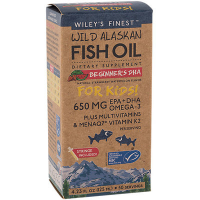 Beginner's DHA for Kids Wileys Finest 4.23 fl oz Liquid