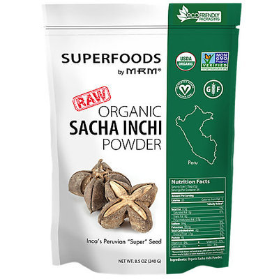 Mrm Metabolic Response Modifiers Super Foods - Raw Organic Sacha Inchi Powder MRM (Metabolic Response Modifiers)