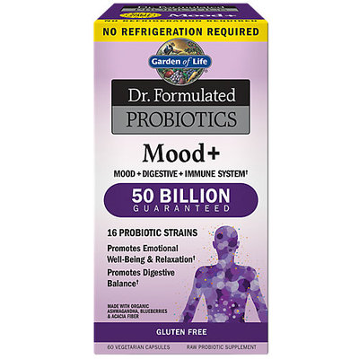 Dr. Formulated Probiotics No Refrigeration Required - Mood Garden of Life 60 Caps