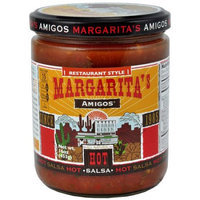 Generic Margarita's Amigos Restaurant Style Hot Salsa, 16 oz