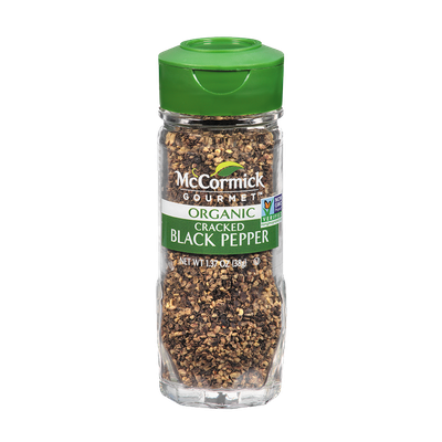 McCormick Gourmet™ Organic Black Pepper, Cracked
