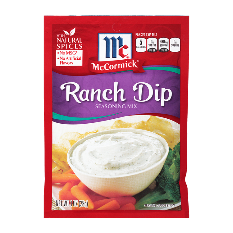 McCormick® Ranch Dip Mix Reviews 2019