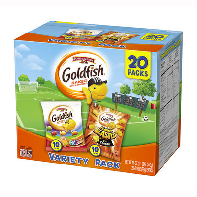 Goldfish® Colors Flavor Blasted® Xtra Cheddar Baked Snack Crackers Variety Pack