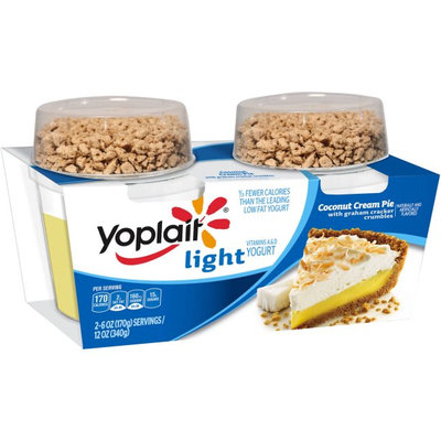 Yoplait® Coconut Cream Pie Light Yogurt with Graham Cracker Crumbles