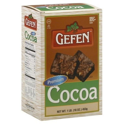 Gefen Baking Cocoa, 16-Ounce (Pack of 3)