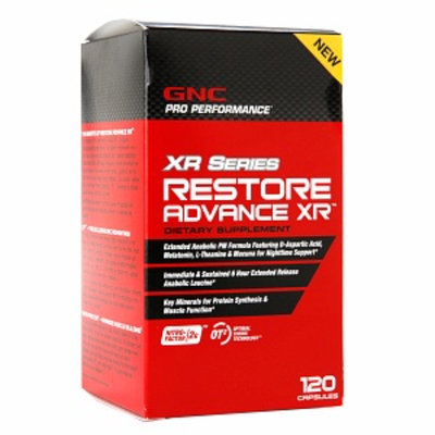 GNC Pro Performance XR Series Restore Advance XR, Capsules, 120 ea