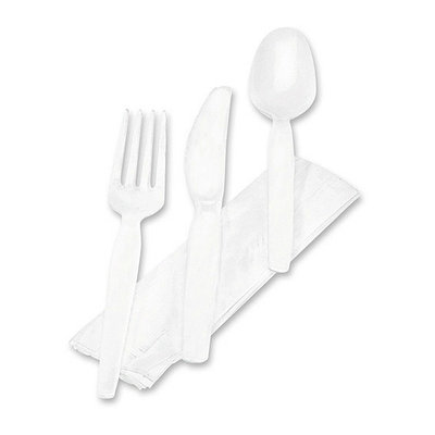 DIXIE FOOD SERVICE Dixie Foods Wrapped Tableware/Napkin Packet