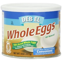 Deb El Deb-El Powdered Whole Eggs, 8-Ounce Containers (Pack of 6)