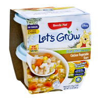 Beech-Nut® Let's Grow Chicken Vegetable Stars Steam Cooked Mini Meals