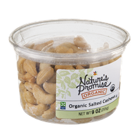 Nature's Promise Organic Cashews Salted Organic