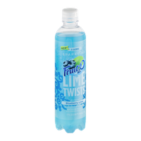 Fruit2O Lime Twists Sparkling Water Beverage Blueberry Lime
