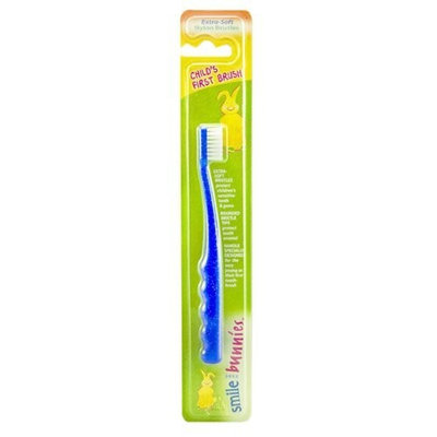 Smile Brite Toothbrushes Child's First Nylon Toothbrush Extra Soft Smile Brite 1 unit Toothbrush