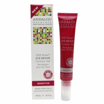Andalou Naturals 1000 Roses Eye Revive Contour Gel, Unscented, .6 fl oz