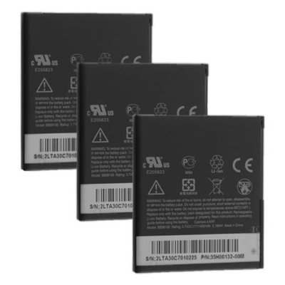 Battery for HTC BB99100 (3-Pack) Mobile Phone Battery