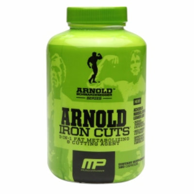 MusclePharm Arnold Schwarzenegger Series Iron Cuts, Capsules, 120 ea