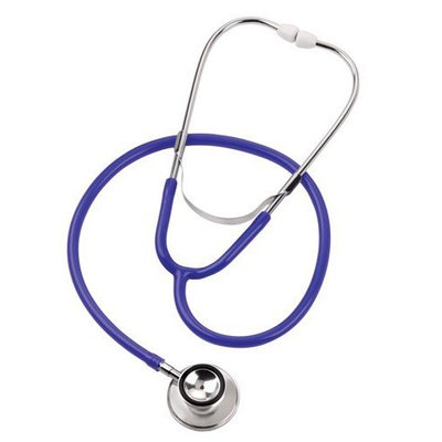 Spectrum Dual Head Stethoscope, Deluxe Four-Color Box, Purple, 30 Inch