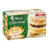Marie Callender's Cheddar Biscuit with Sausage, Egg & Cheddar - 3 CT