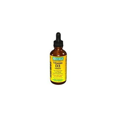 Good 'N Natural - Vitamin D3 Natural Orange Flavor 5000 IU - 2 oz.