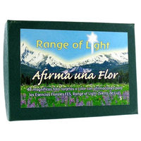 Flower Essence Services, Set of Range of Light Flower Cards Spanish 48 Cards