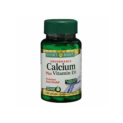 Nature's Bounty Absorbable Calcium Plus Vitamin D