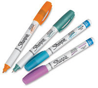 Sharpie Waterbased Paint Markers, Fluorescent Yellow, Medium