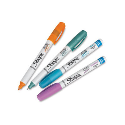 Sharpie Waterbased Paint Markers, Fluorescent Yellow, Medium