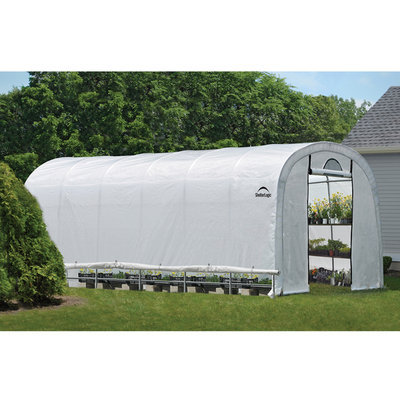 Shelterlogic ShelterLogic GrowIt 24 ft. x 12 ft. x 8 ft. Heavy Duty Walk-Thru Greenhouse