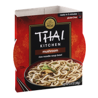 Thai Kitchen Rice Noodle Soup Bowl Mushroom