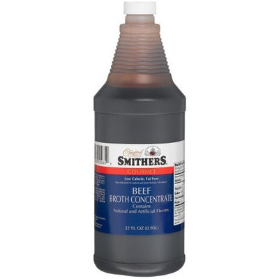 Smithers Beef Broth Concentrate, 32-Ounce Bottle (Pack of 2)
