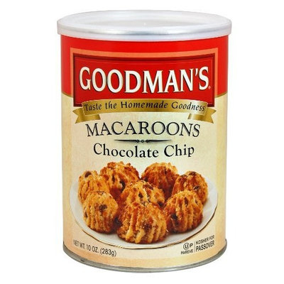 Goodmans Goodman's Chocolate Chip, 10 Ounce Tins (Pack of 4)