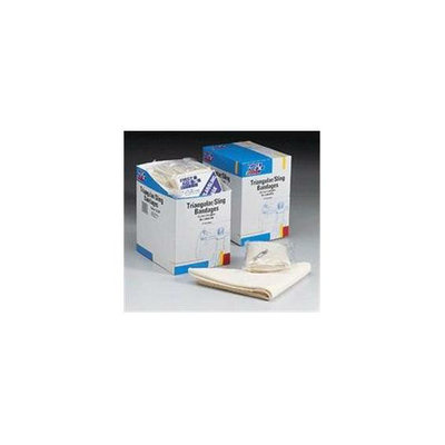 First Aid Only 36 x 36 x 51 Inch Triangular Sling / Bandage - with 2 Safety Pins - 20 Per Dispenser Box