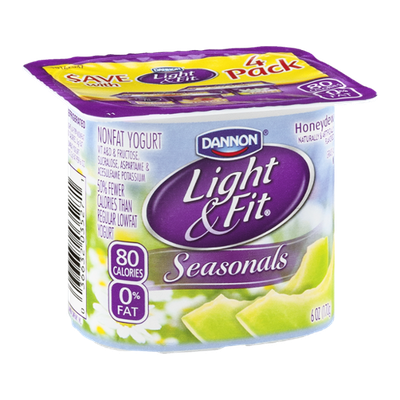 Light & Fit® Seasonals Honeydew Non-Fat Yogurt
