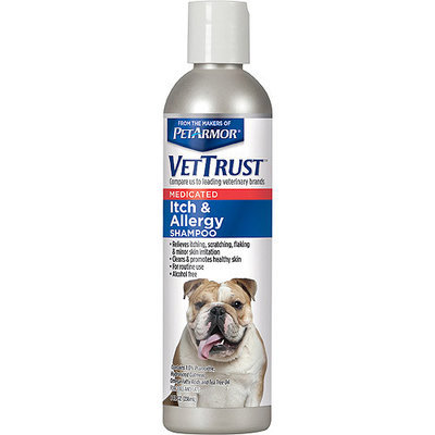 VetTrust Itch & Allergy Shampoo for Cats & Dogs, 8 fl oz
