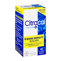 Citracal + Bone Density Coated Caplets - 80 CT