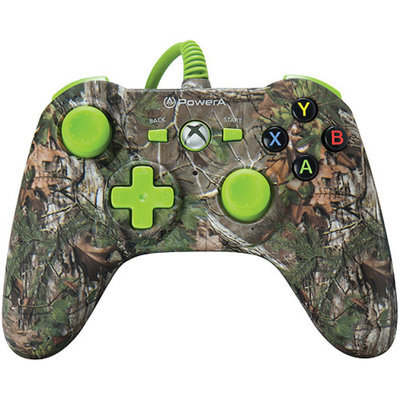POWER A Xbox One Mini Series Realtree Wired Controller (Xbox One), Xtra Green