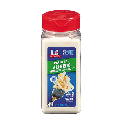 McCormick® Parmesan Alfredo Pasta Sauce & Seasoning Mix